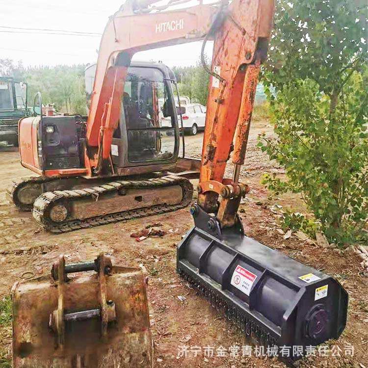 挖掘机前端改装割草机中小型液压碎草机大型挖机用旋耕打草机器