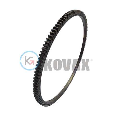 KOVAX飞轮齿圈挖掘机发动机配件4D31 110T启动马达齿轮ME012509