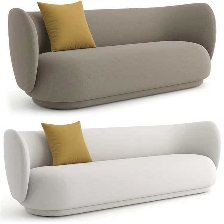 北欧新款后现代休闲沙发设计师网红样板房服装店接待单人三人沙发