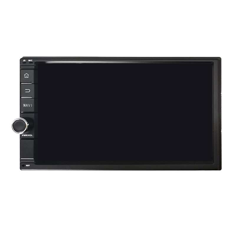 七寸通用机单边按键带旋钮大屏车载安卓导航CarPlay一体显示器