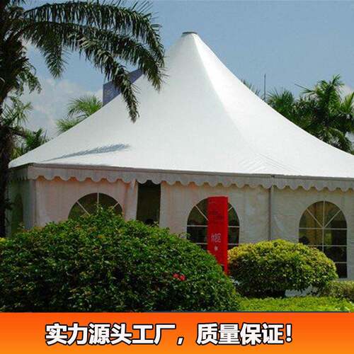 5材*5m尖顶帐篷 户外活方动欧式JD-M-082帐篷 尺寸可选塔 质防火