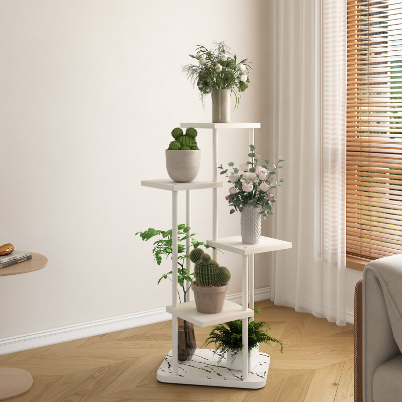 花架子客厅落地式置物架阳台2025新款简约现代层架铁艺植物花盆架