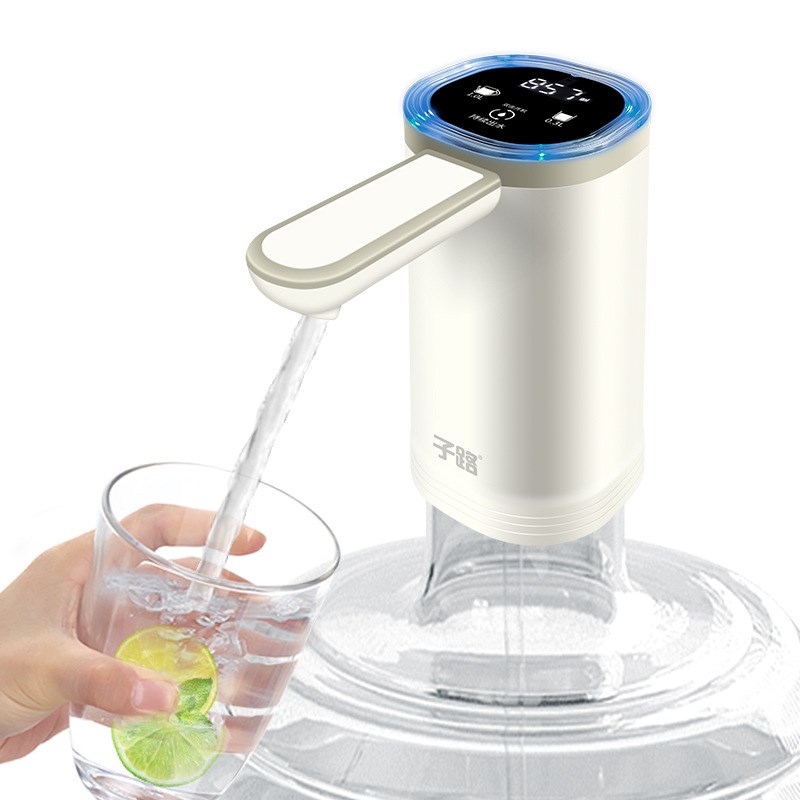 桶装水抽水器电动压水器饮水机自动上水器智能触屏定量双水泵