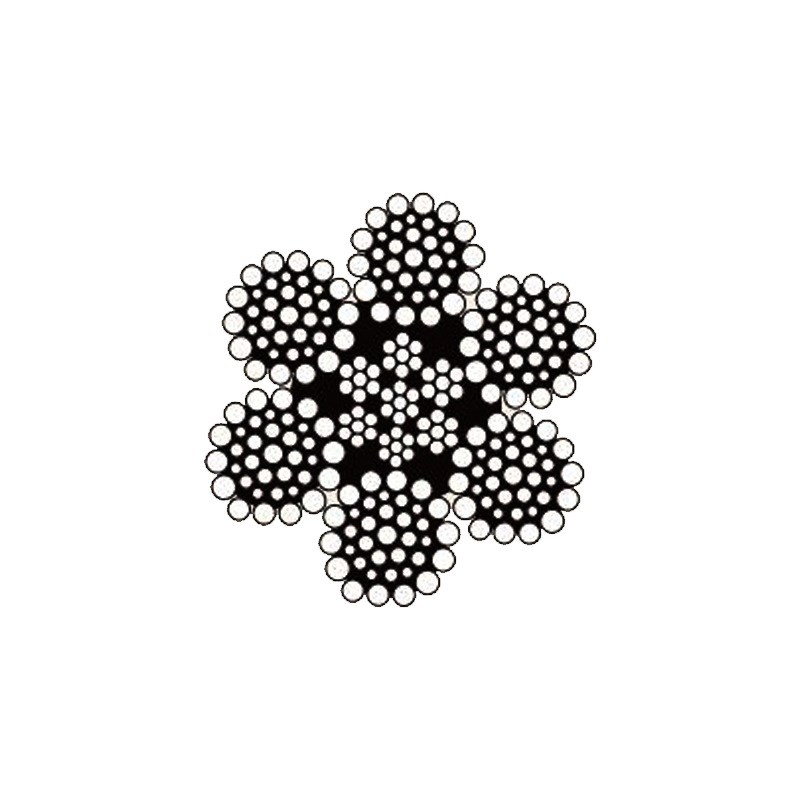 海工船舶用钢丝绳6X19S 6X19W 6X29F 6XK36WS 35WXK7 18XK7钢丝绳