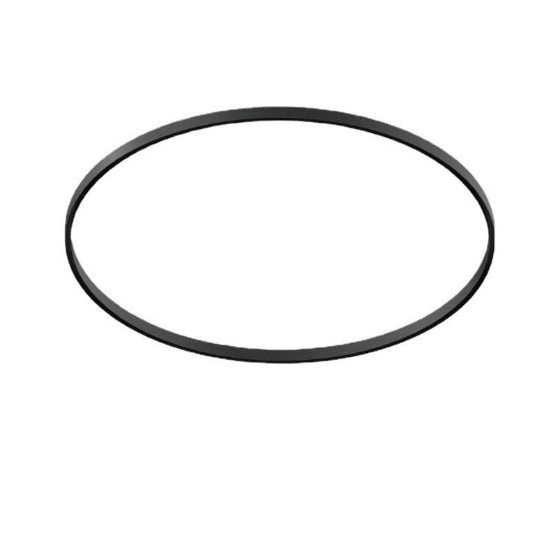 圆形磁吸轨道灯无主灯明装超薄磁吸灯全套智能磁吸泛光灯线条灯