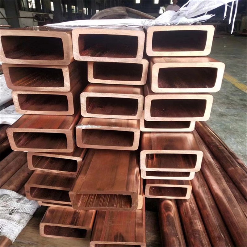 T2紫铜方管紫铜矩形管软态盘管C11000硬态直管现货供应