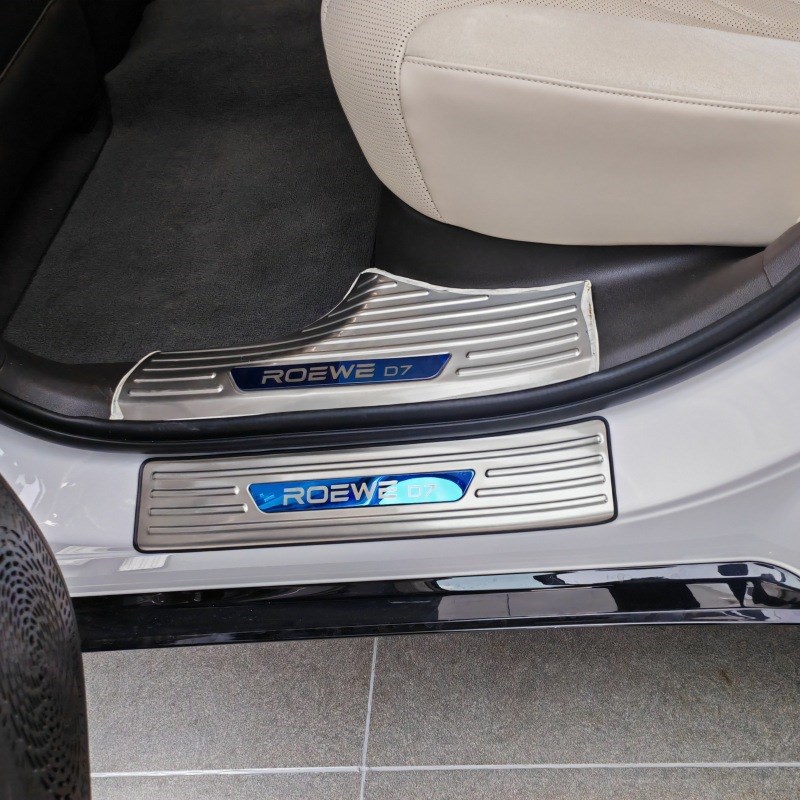 适用23款荣威D7 EV门槛条保护条改装专用防刮踏板不锈钢迎宾踏板