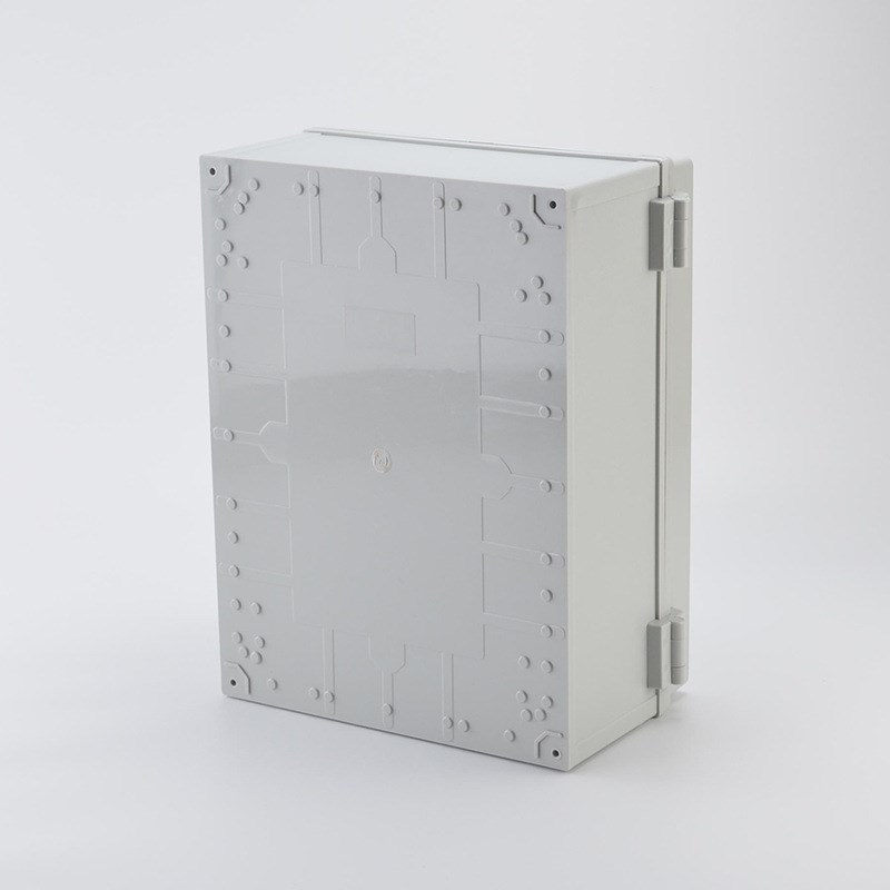 图优ABS塑料合页防水箱户外透明监控配电箱壁挂式搭扣密封箱IP66