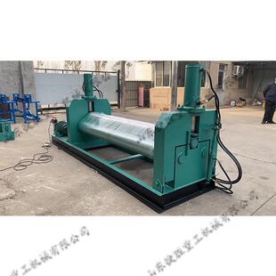 小型电动三辊卷板机不锈钢板卷圆桶设备对称式三辊板材卷圆机