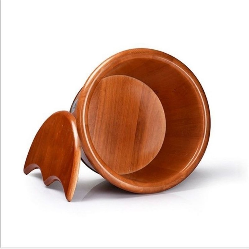 实木橡木桶足浴桶木盆洗脚盆木桶