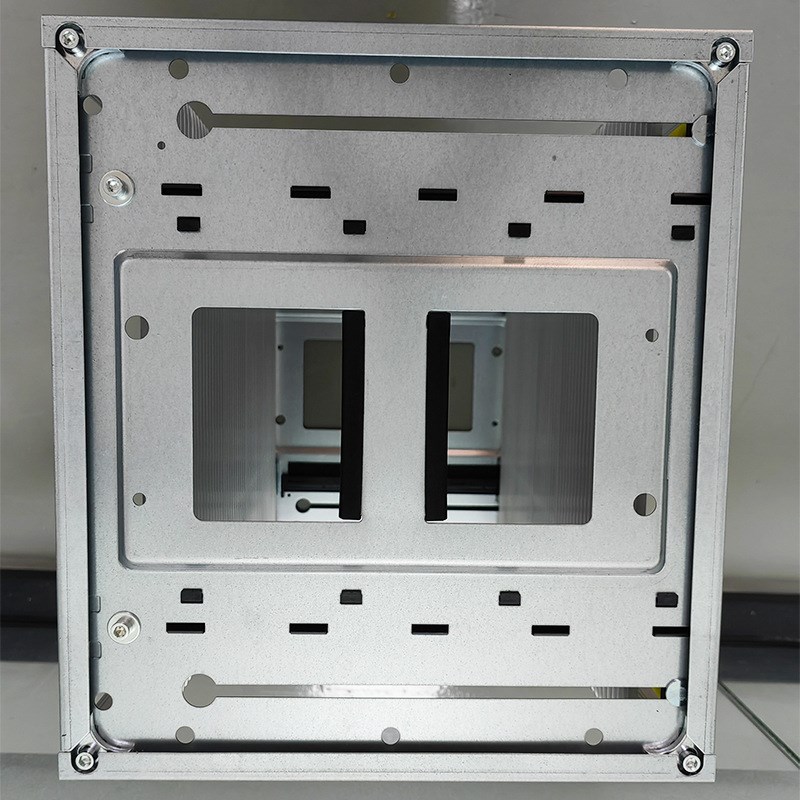 CJ-8301B1K铝合金料架 全金属料架周转料框基板箱压扣调节