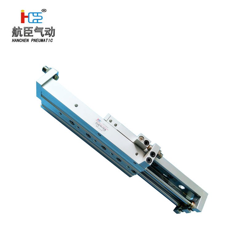 亚德客型滑台气缸 双轴型精密滑台气缸HLQ16X100S 厂家直销气动缸