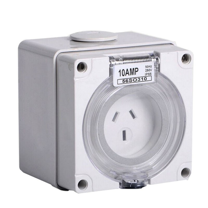 saipwell供应SP-56SO332防暴雨插座 户外IP66防水防尘工业插座