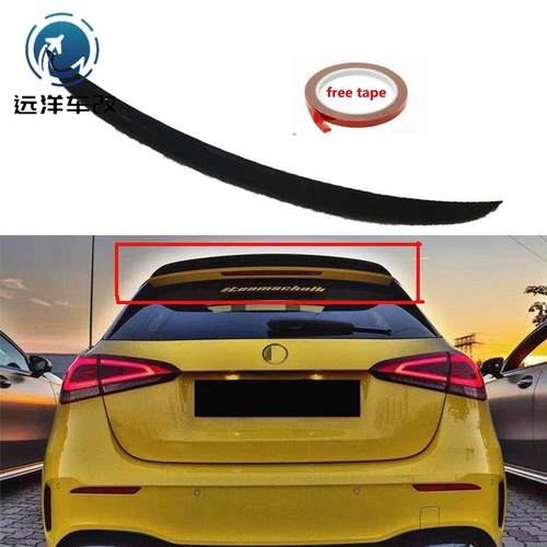 适用于奔驰A级W177A200A180A250改装A45AMG尾翼小鸭尾顶翼三厢