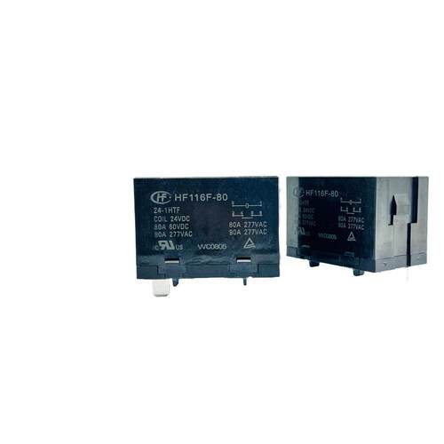 HF116F-80/12-1HTF宏发继电器HF116F-80/24-1HTF一组常开6脚8