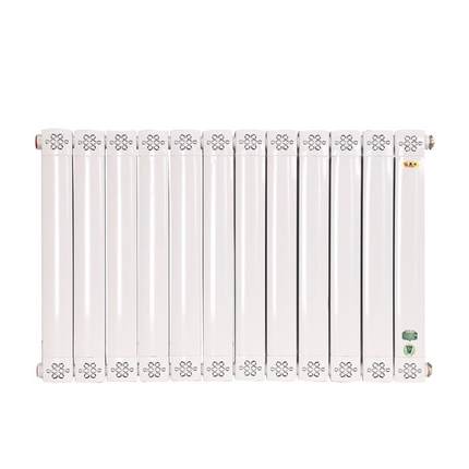 铜铝复合暖气片集中供暖家用壁挂式8080型散热器大水道暖气工程用