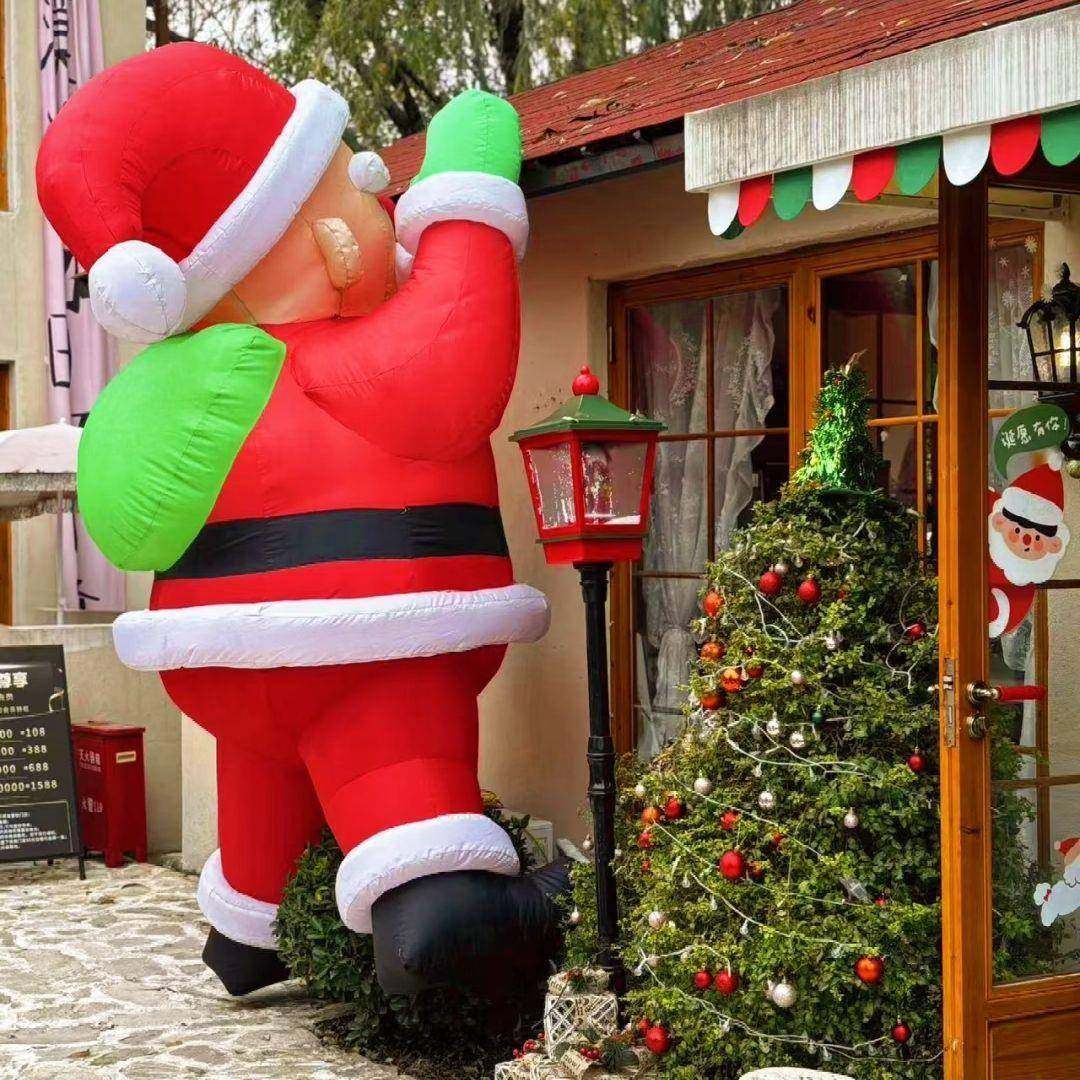圣诞节爬窗充气圣诞老人爬墙发光气模美陈装饰树雪人卡通模型定制,节庆用品/礼品,充气气模,淘宝优惠券,粉丝福利购,淘宝优惠卷