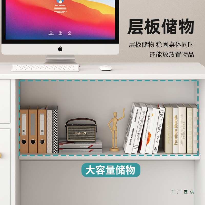 简约小型收银台服装店超市饭店前台电脑吧台柜台美发店铺接待台桌