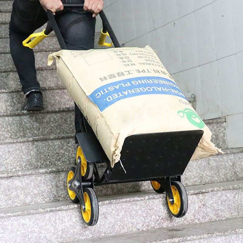 上楼搬运神器爬楼梯上下楼搬运货车六轮手拉车家电冰箱搬可折叠