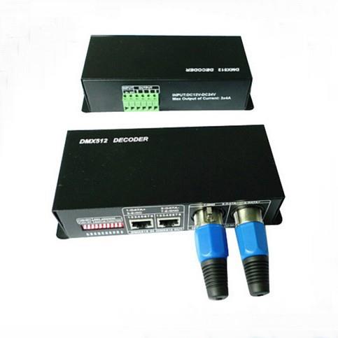 DMX512分控器控制器DMX解码器34路通道输出RGB控制器LED