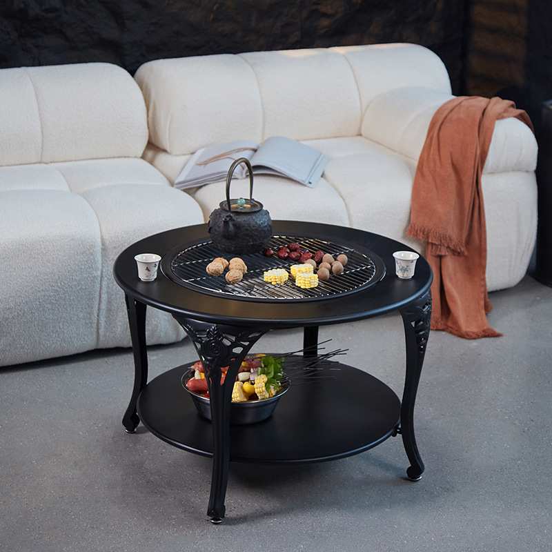 烧烤炉户外烧烤架BBQ家用木炭烧烤炉子烧烤配件套餐野外全套炉子