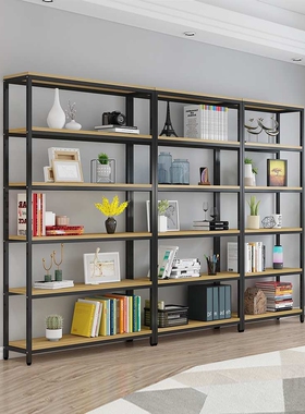 cs书架多层置物架组合文件柜陈列架落地收纳架储物架铁艺货架展示