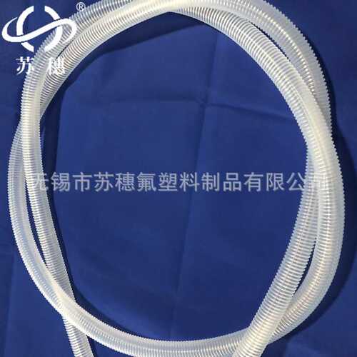 厂家供应 25.4*22.4*2000mm透明PFA/FEP波纹管塑料管软管