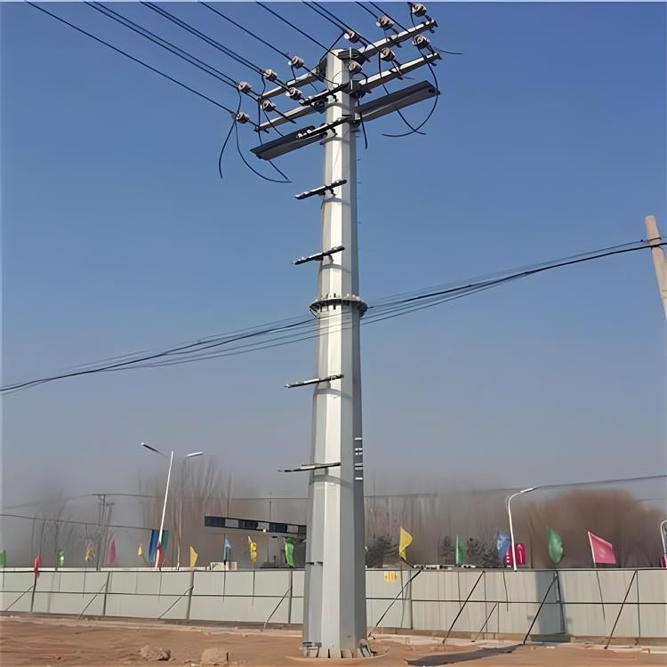 源头厂家专业供应电力输送塔电力钢管杆电力构架拉线塔