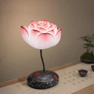 新中式台灯卧室床头灯现代简约客厅装饰灯创意个性中国风书房灯具