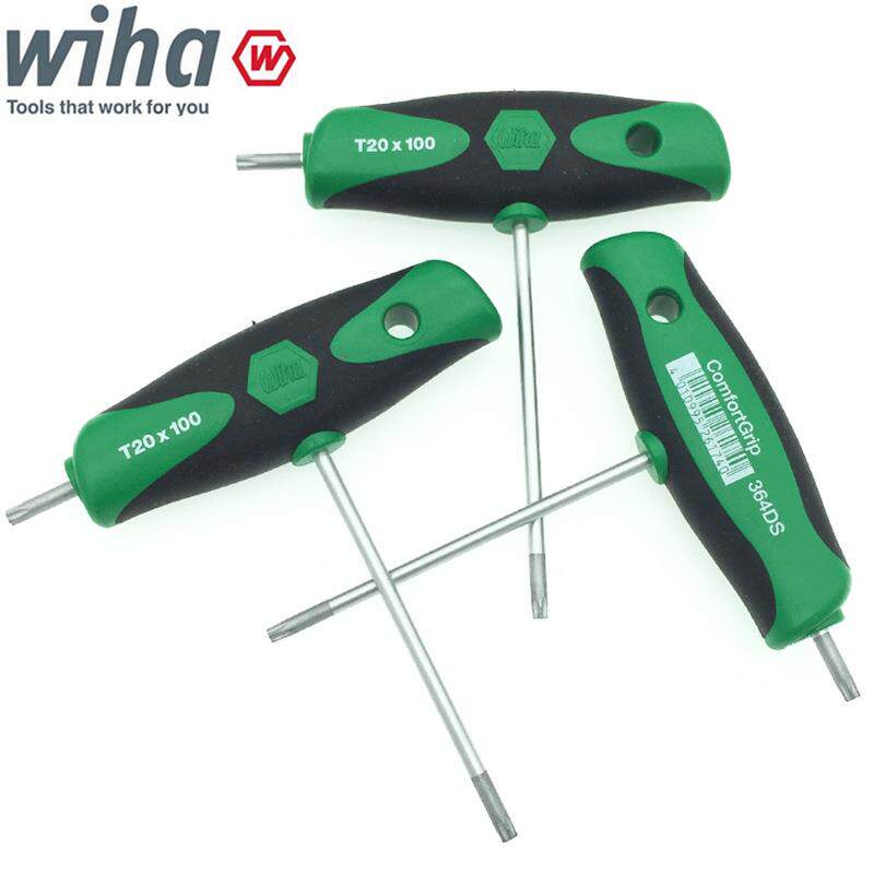 德国wiha威汉T型星型扳手进口两用两头六角梅花扳手364DST10T15