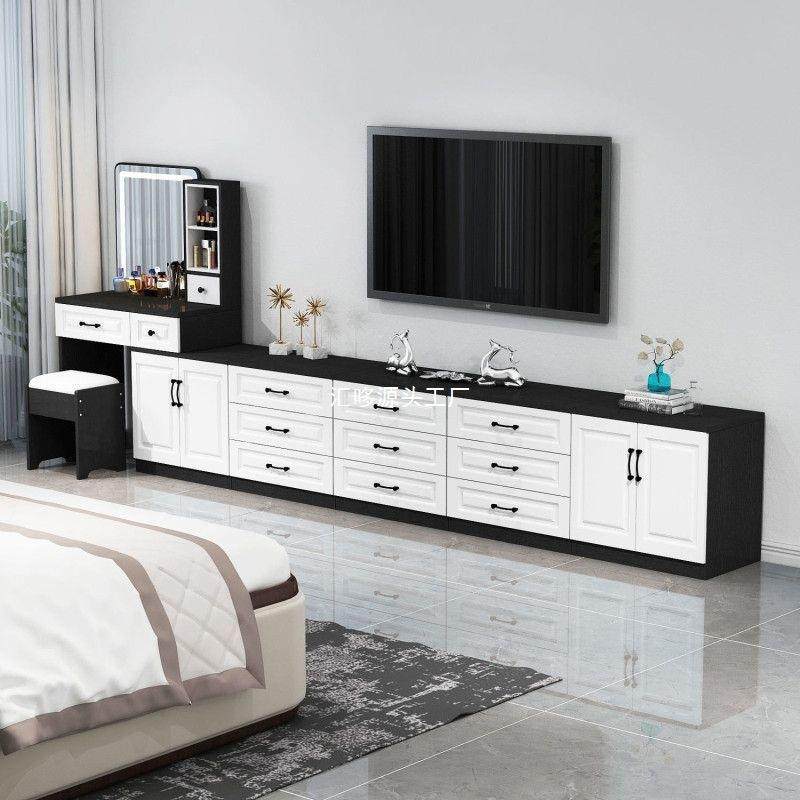 梳妆台家用卧室电视柜一体大容量多功能收纳柜简约现,节庆用品/礼品,新娘配件,淘宝优惠券,粉丝福利购,淘宝优惠卷