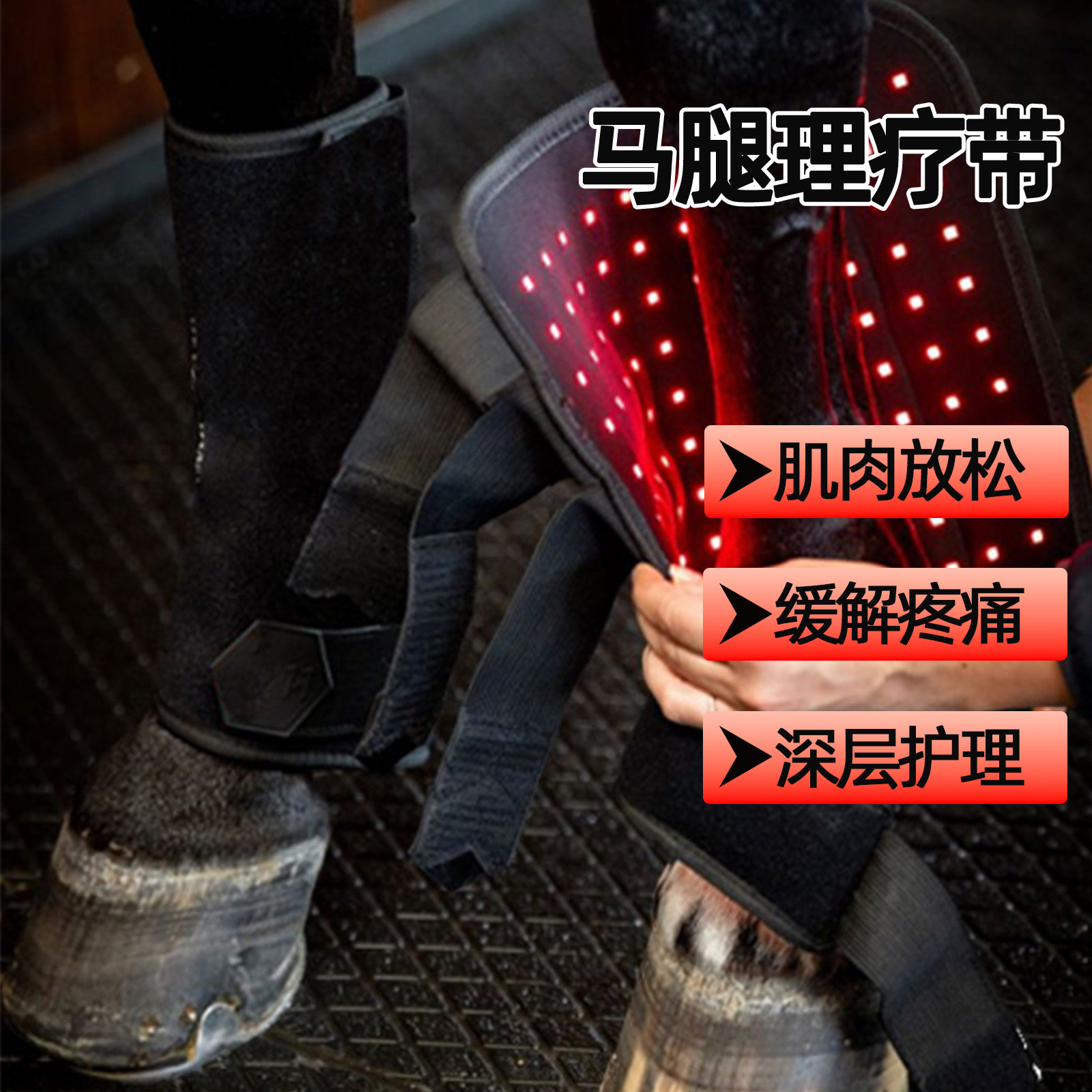 马腿灯660nm马护腿理疗灯缓解肌肉疲劳赛马训练红外850远红外灯