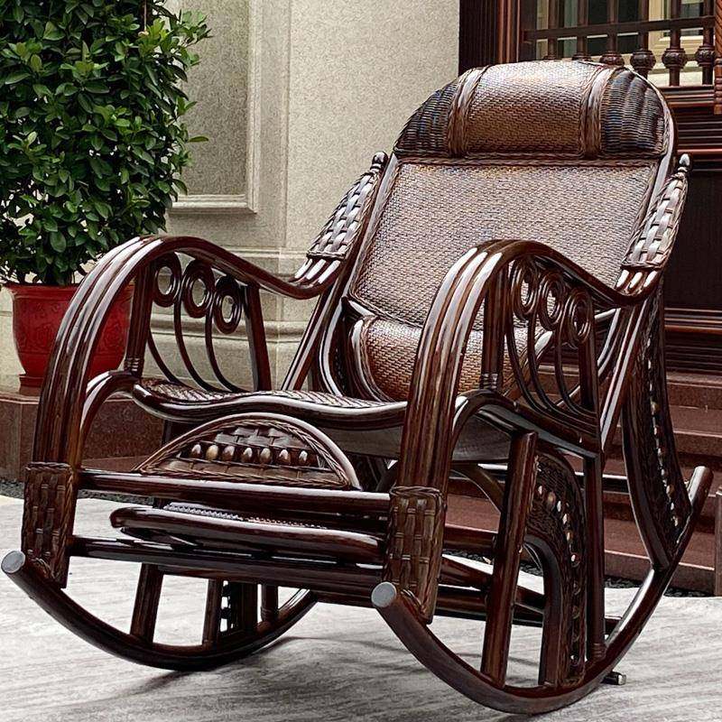 藤椅天然真藤摇摇椅大人藤编躺椅阳台家用休闲久坐脚踏藤摇椅,节庆用品/礼品,新娘配件,淘宝优惠券,粉丝福利购,淘宝优惠卷