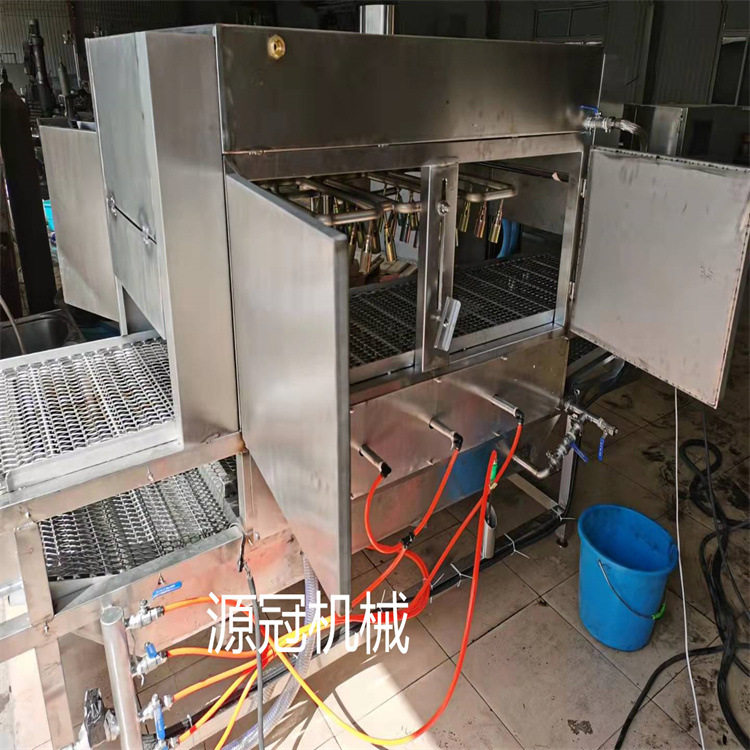 气体肉类烧毛机 羊蹄猪蹄烤毛机 厂家供应网带式猪头燎毛机