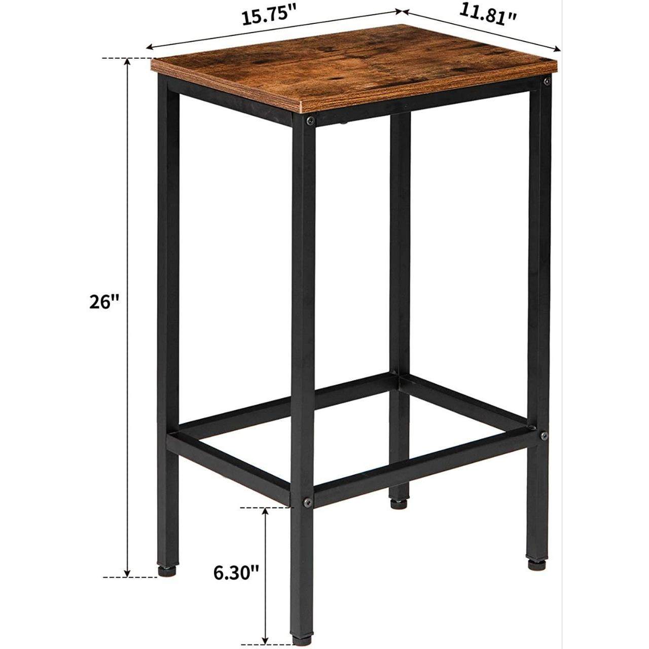 工业厨房酒吧凳无靠背两件套，酒吧椅子带可调节脚,节庆用品/礼品,新娘配件,淘宝优惠券,粉丝福利购,淘宝优惠卷