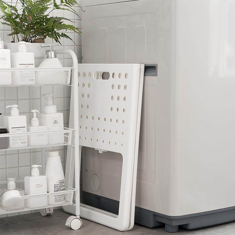 篮子篓衣物家用洗衣篮装日式塑料浴室脏衣服收纳筐可折叠桶卫生间