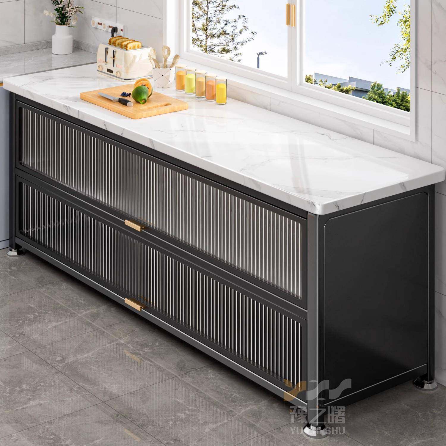 厨房置物架落地多层岩板收纳柜家用多功能橱柜微波炉餐边储物碗柜,节庆用品/礼品,新娘配件,淘宝优惠券,粉丝福利购,淘宝优惠卷