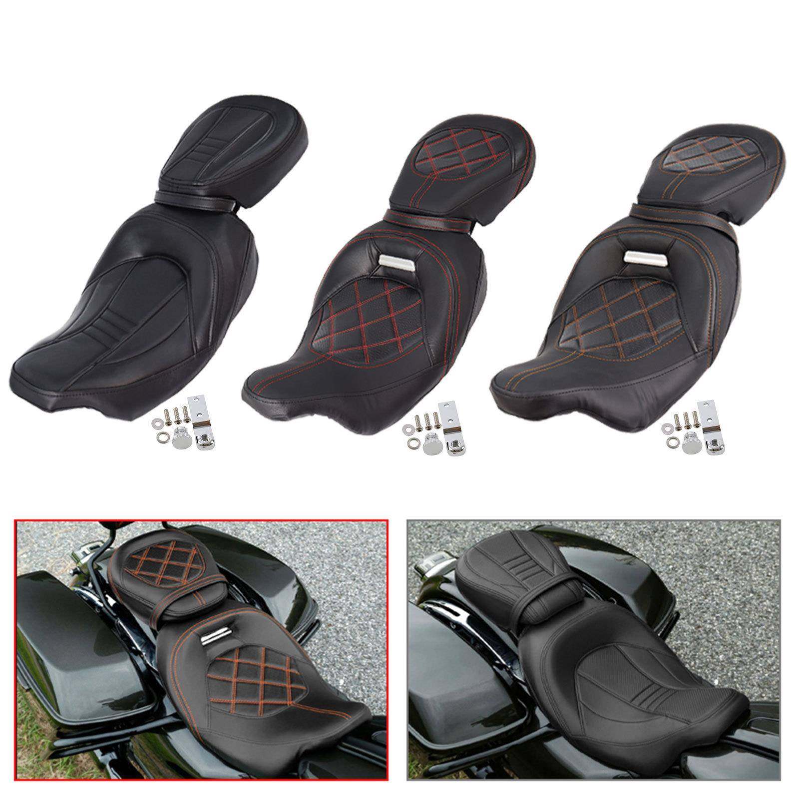 适用于哈雷大滑翔路王CVO街道滑翔双人座前后座改装坐垫连体座,农用物资,其他肥料,淘宝优惠券,粉丝福利购,淘宝优惠卷