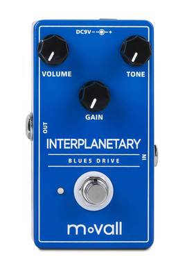 MovallMP100星际Blues单块效果器过载踏板