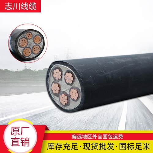 现货WDZABN-YJY4*95+1*50三芯四芯纯铜低烟无卤耐火阻燃电缆