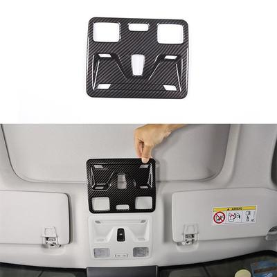 深圳车涯适用于22款福特独行侠Maverick前排阅读灯框碳纤纹