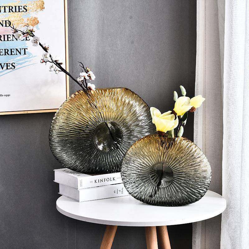 北欧轻奢玻璃花瓶透明方口创意植物干鲜花插花瓶客厅摆件,纺织面料/辅料/配套,纺织机械配件,淘宝优惠券,粉丝福利购,淘宝优惠卷