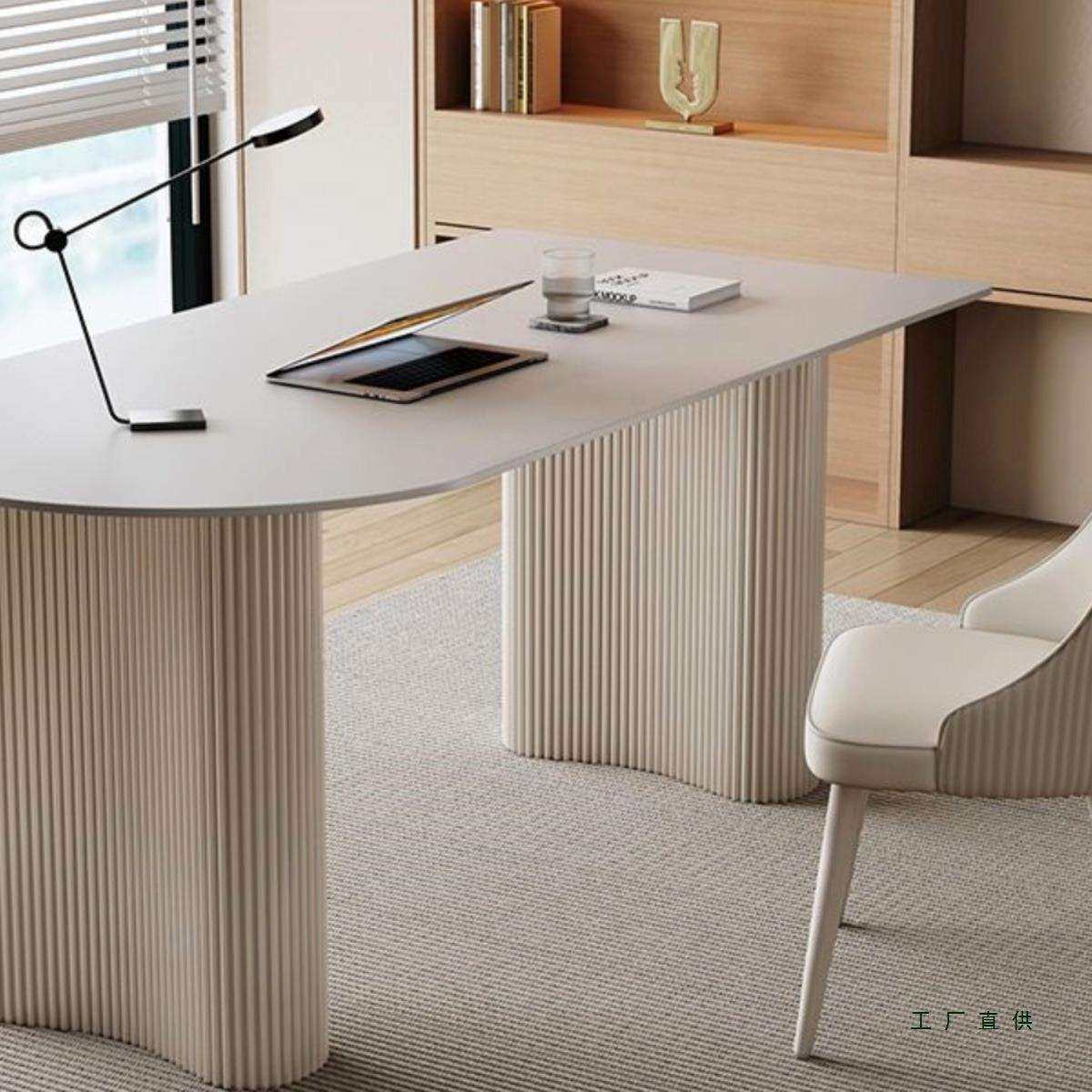 简约奶油风岩板电脑桌纯白家用书桌北欧现代办公桌小户型书房桌子,玩具/童车/益智/积木/模型,毛绒/玩偶/公仔/布艺类玩具,淘宝优惠券,粉丝福利购,淘宝优惠卷