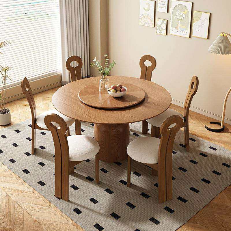 简约实木岩板餐桌椅组合多功能旋转圆形饭桌中古风白蜡木实木餐桌,玩具/童车/益智/积木/模型,毛绒/玩偶/公仔/布艺类玩具,淘宝优惠券,粉丝福利购,淘宝优惠卷