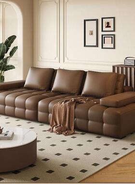 源头工厂价TXP2劳伦斯意式极简沙发组合别墅大户型客头层厂家直销