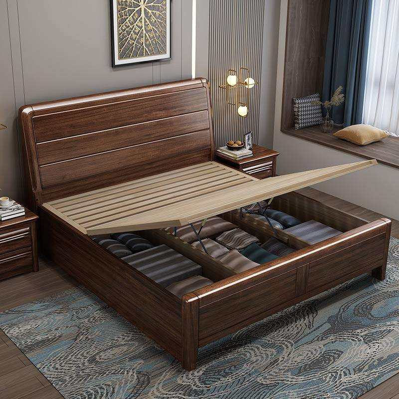 中式实木床小户型高箱储物一米2单人1米5的床加床垫家用老式木床,玩具/童车/益智/积木/模型,毛绒/玩偶/公仔/布艺类玩具,淘宝优惠券,粉丝福利购,淘宝优惠卷