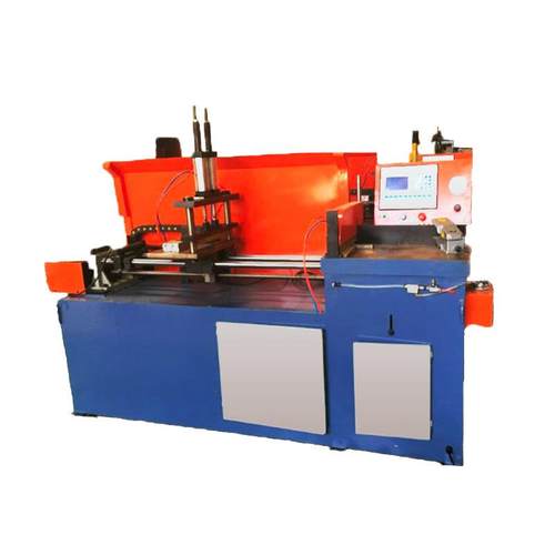 全自动铝材切铝机高精度切割利器455伺服送料加长型自动切铝机