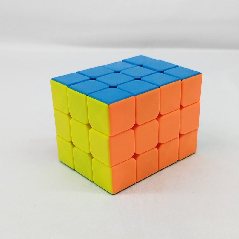 梯色 伪三三四魔方 伪335魔方三阶不等阶变形魔方Camouflage Cube