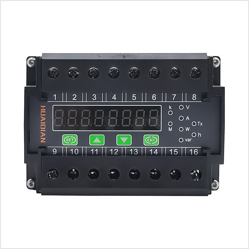 工厂生产三相电流变送器0.2级高精度数字显示单三相功率因数变送