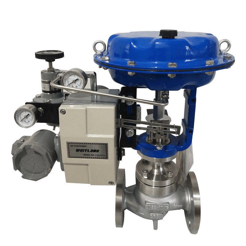 气动调节阀ZJHM蒸汽高温流动减压单座二通式薄膜铸钢